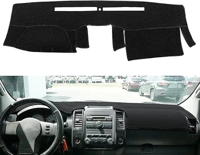 Almohadilla alfombrilla cubierta tablero Nissan Frontier 2005-2020 negra EE. UU. Foto 1 de 4