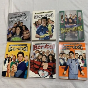 Scrubs The Complete Series 1-6 (Seasons 1 2 3 4 5 6 ) DVD Lot - Great Condition - Picture 1 of 2