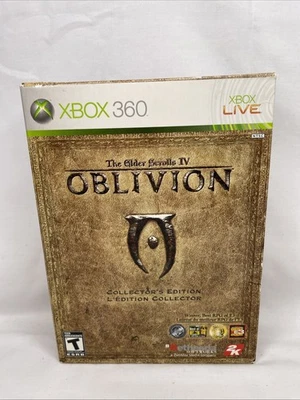 The Elder Scrolls IV Oblivion Collector's Edition Xbox 360 Complete W Map Coin! - Image 1 of 4