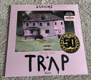 2 CHAINZ, PRETTY GIRLS LIKE TRAP MUSIC (LTD. ED 2LP)  PINK VINYL. Shrink Tear - Picture 1 of 4