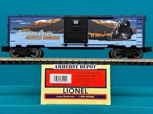 6-35192 Lionel Canadian Pacific Art Box Car  O/O27 CP Rail   New - Picture 1 of 1