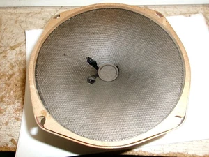 VINTAGE MOTOROLA GOLDEN VOICE 4 1/2 ALNICO MIDRANGE SPEAKER - Picture 1 of 3