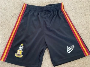 Bradford City FC Shorts Age 4-5 Years Black - Picture 1 of 7