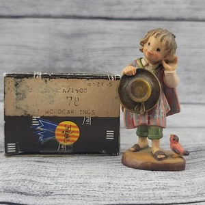 ANRI Juan Ferrandiz Mexican Boy 3" LE 78/1500 Hand Carved Painted - Picture 1 of 5