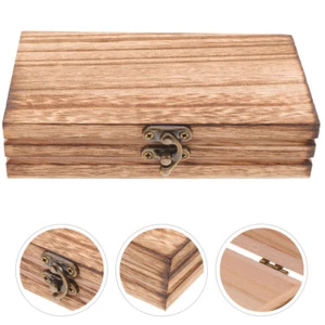 Holz Aufbewahrungsbox Kind Baby Deko Boxen mit Deckel Schmuck - Bild 1 von 12