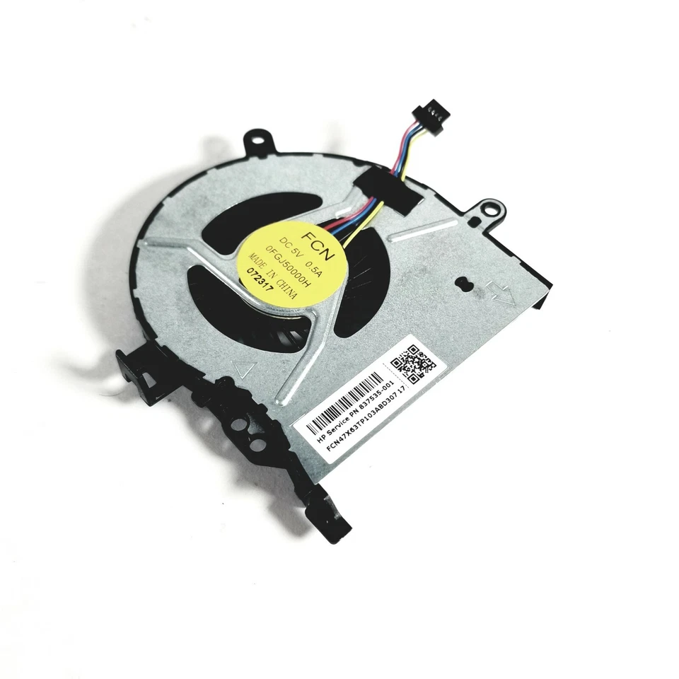 HP PROBOOK 470 G3 CPU COOLING FAN LAPTOP 837535-001 - - Image 1 of 3