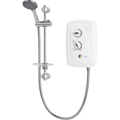 Triton T80 Easi-Fit+ White Manual Electric Home Shower Kit 8.5kW SFX8008EFPW