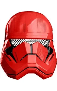 Red Trooper 1/2 Mask Kids Star Wars Sith Rise of Skywalker - Picture 1 of 1