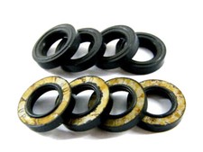 Valve lid screw rubber set of 8 pieces for HM Moto CRF CRE Honda XL VTR VFR