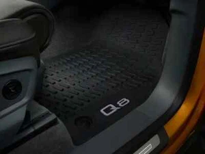 Genuine Audi All-Weather Floor Mats - Front 4M8-061-221-041 - Picture 1 of 2