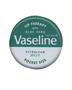 Vaseline Lip Therapy with Aloe Vera, Petroleum Jelly Pocket Size New - Picture 1 of 1