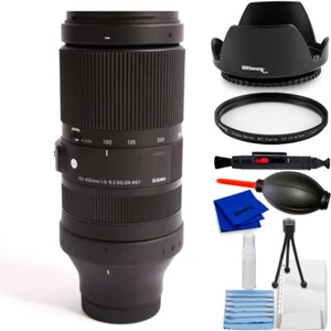 Sigma 100-400mm F/5-6.3 Dg Dn OS Contemporary Lente para sony E 7PC Accesorio - Imagen 1 de 5