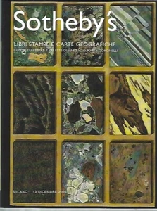 Sotheby's Auction Catalog Milan Dec 2005 Libri Stampe E Carte Geografiche NEW - Imagen 1 de 1