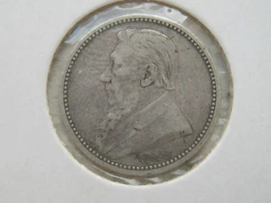 1894 6 pence  ZAR South Africa silver coin - Picture 1 of 2