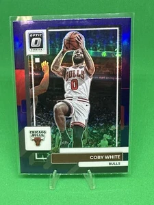Coby White 2022-23 Panini Donruss Optic #90 Purple Prizm Chicago Bulls - Picture 1 of 2
