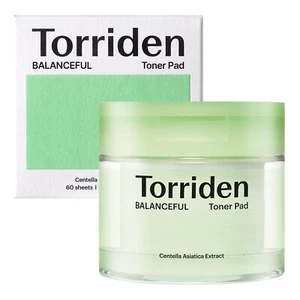 TORRIDEN BALANCEFUL Cica Toner Pad 60pads/180ml - Vegan Skincare - *UK SELLER*
