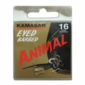 KAMASAN ANIMAL EYED BARBED OR BARBLESS FISHING HOOKS - Picture 1 of 1