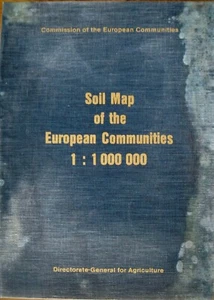 Soil Map of the European Communities 1 : 1000000 von 1985 mit Beiheft - Bild 1 von 4