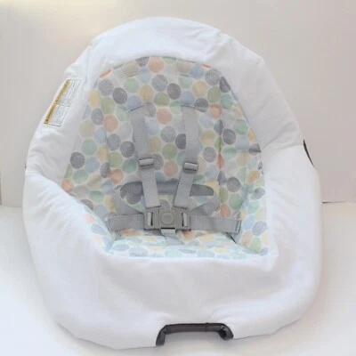 Nuevo Graco Simple Sway 2 en 1 Columpio para Bebé Cubierta de Asiento de Tela de Repuesto Gris Foto 1 de 4