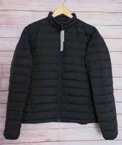 Uniqlo Men Ultra Light Down Puffer Jacket Narrow Quilt Packable Black M NWT - Picture 1 of 11