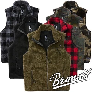 Brandit Teddy Fleece Weste Jacke Angeln Jagd Ranger Outdoor Frühling S-5XL - Bild 1 von 26