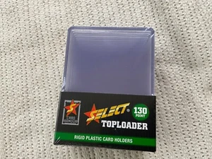 Select Card Armour Top Loaders 130pt - 10 Pack - Supremacy 2024 - Picture 1 of 1
