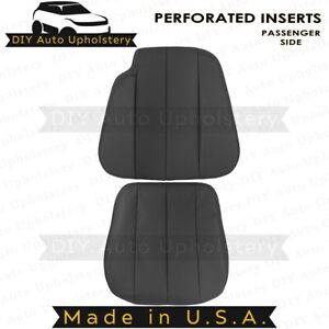 1990 to 1995 Fits Mercedes Benz SL320 Passenger Top& Bottom Leather Cover Black