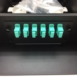 6 SC OM4 Fiber Wall Enclosure Multimode - Picture 1 of 3
