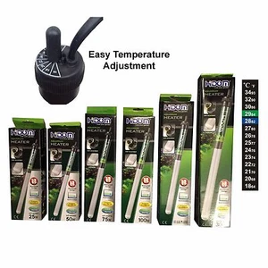 Hidom Submersible Tropical Fish Tank Aquarium Heater & Thermostat + Thermometer - Picture 1 of 8