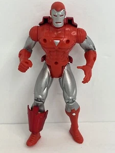 Iron Man 1995 ologramma giocattolo Biz Marvel vintage INCOMPLETO pezzi di armatura mancanti - Foto 1 di 4