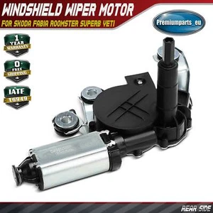 Wiper Motor Rear Side for Skoda Fabia Roomster Superb Yeti 2006-2017 5J7955711 - Picture 1 of 10