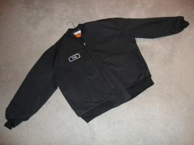 MENS RED KAP MECHANICS UNIFORM WORK QUILTED JACKET BLACK X-LARGE "TONY"  - Image 1 of 3