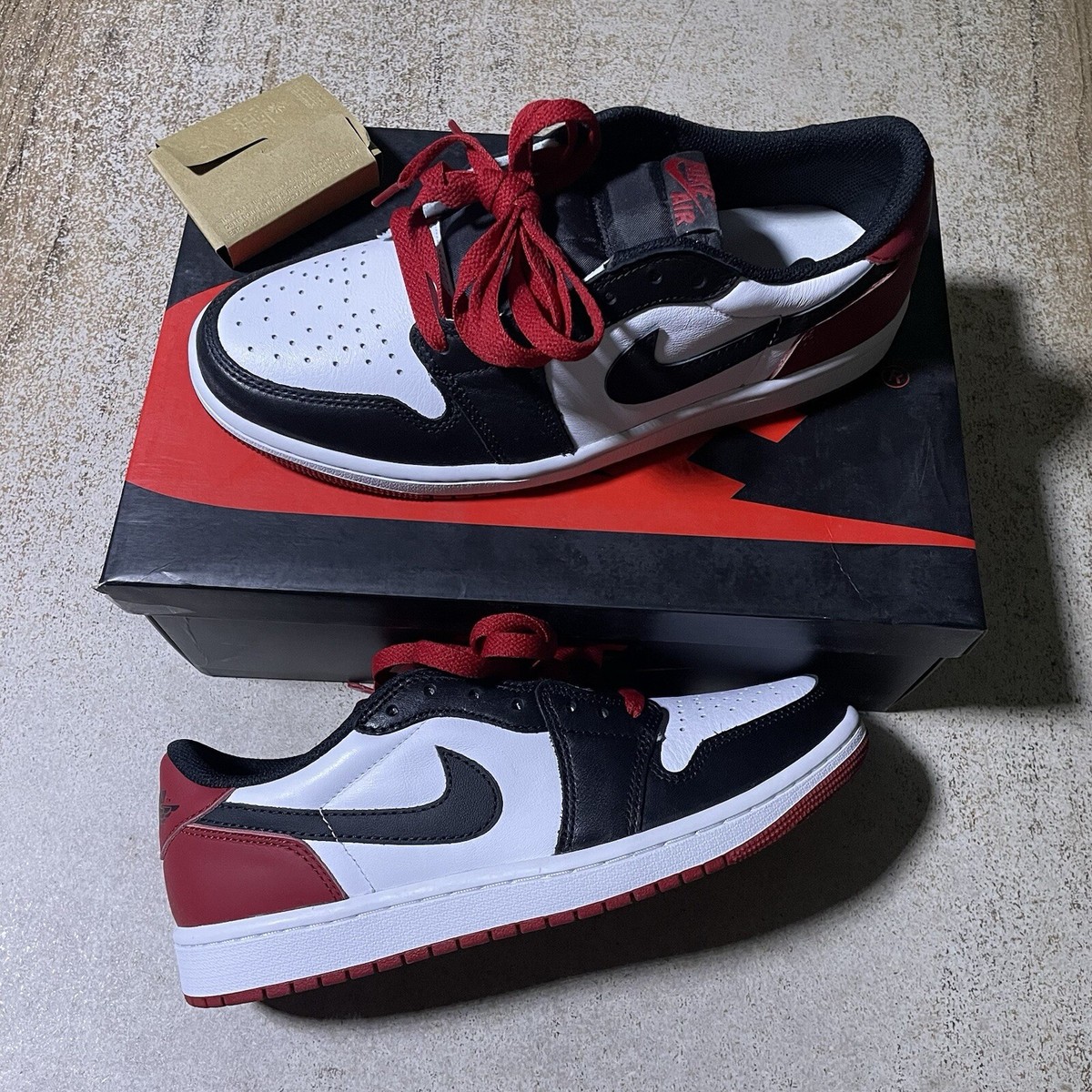 Jordan 1 Low Black Toe for Sale | Authenticity Guaranteed | eBay