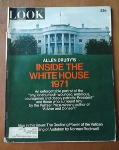 Look Magazine October 19, 1971 - The White House - Norman Rockwell - TheVatican - Picture 1 of 2