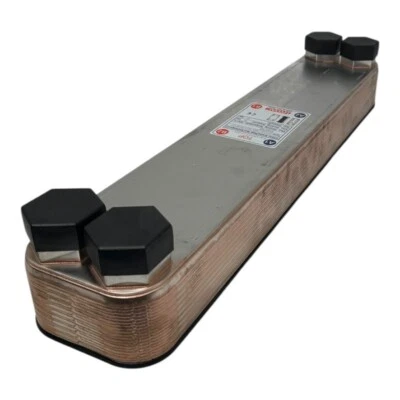 HYDAC HEX S615-20-00/G1" 3366788 Plattenwärmetauscher 200°C 30bar G1"