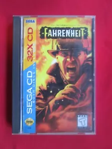 Fahrenheit (Sega 32X & Sega CD 1995) CIB Complete 2 Discs! - Picture 1 of 9