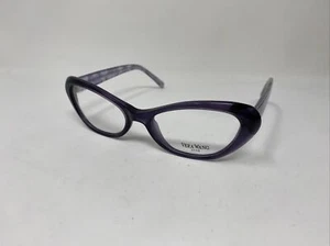 VERA WANG LUXE LINETTE AM 54/17/135 PURPLE EYEGLASSES FRAME FC64 - Picture 1 of 8