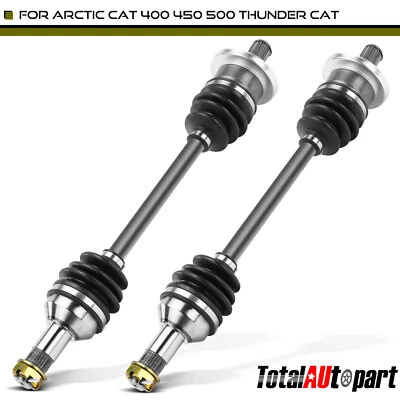 2x Conjunto de eje CV para Arctic Cat 400 450 500 550 Thunder Cat trasero izquierdo y derecho Foto 1 de 4
