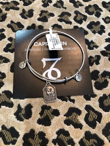 NWT ALEX AND ANI BRACELET ** ZODIAC TAGS CAPRICORN  ** RETIRED RUSSIAN SILVER - Picture 1 of 4