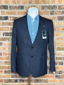 $154 20R Lauren Ralph Lauren Ultra Flex Boys Charcoal Purple Check Blazer AP5 - Picture 1 of 11