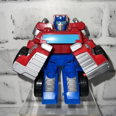 Caminhão Playskool Heroes Transformers Rescue Bots Academy Optimus Prime - Imagem 1 de 4