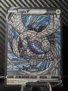 Lugia PERSONALIZADO Vitral Holo Brillante Tarjeta Sin Marca Solo Para Exhibición - Imagen 1 de 6