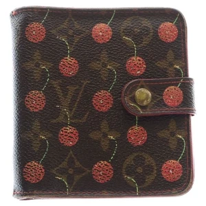 Louis Vuitton Monogram Takashi Murakami Cherry Compact Geldbörse M95005 aus Japan - Bild 1 von 6