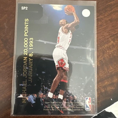 Michael Jordan Dominique Wilkins 1992-93 cubierta superior 20.000 puntos #SP2 HOF J1 5 Foto 1 de 2