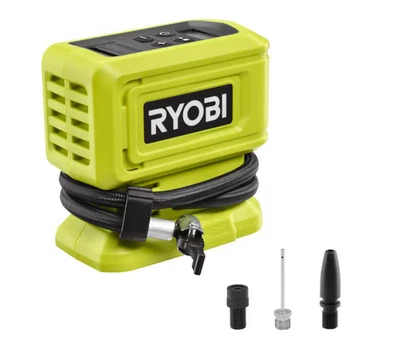 Herramienta infladora digital de alta presión Ryobi ONE+ 18V solo PCL001B compacta Foto 1 de 4