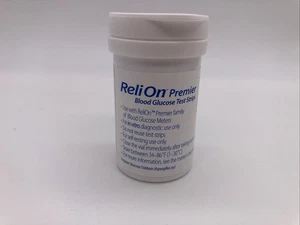 Prueba de glucosa en sangre ReliOn Premier - 50ct. - Exp. 11/2026 (sin caja) Ref. 124 - Imagen 1 de 2