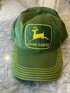 Cappello John Deere SnapBack verde giallo 2017 RN 101475 invecchiato - Foto 1 di 6