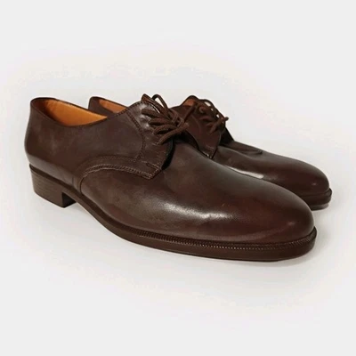 Zapatos de cuero vintage Abl Arwy 1990 para hombre talla 44 (US 10) hechos en Bélgica Milsurp Foto 1 de 4