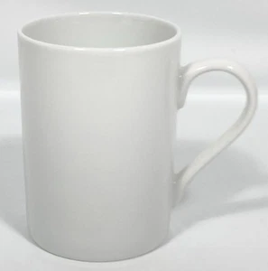 Ralph Lauren CLUB PORCELAIN Mug All White 4 1/4" Tall 12 oz EUC * Discontinued * - Picture 1 of 11