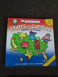 Basher History: States and Capitals : United We Stand by Dan Green, Edward... - Imagen 1 de 6